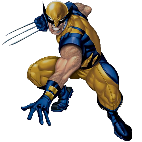 Wolverine Transparent Background (black)