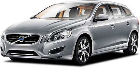 Volvo V60 Download Png Image (black, gray, lavender)