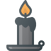 Holyday Halloween Candle Light Free Nobackground Png Icon Download (gray, black)