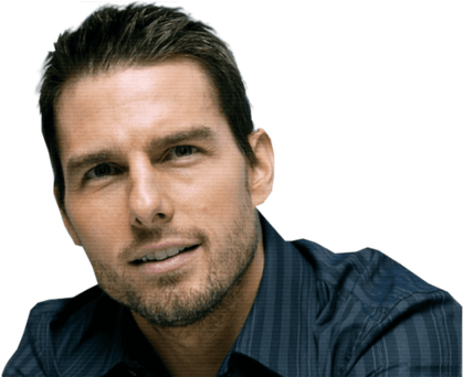 Tom Cruise Png Clipart (navy, black)