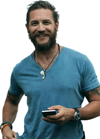 Tom Hardy Png Image (teal, black, gray)