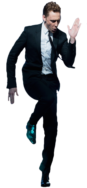 Tom Hiddleston Png Clipart (black)