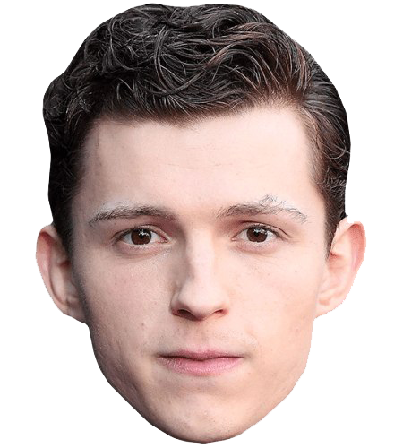 Tom Holland Face Png Photos (black, pink, beige, white)