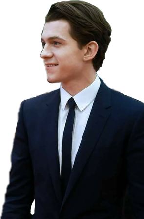 Tom Holland In Suit Png Photos (black)