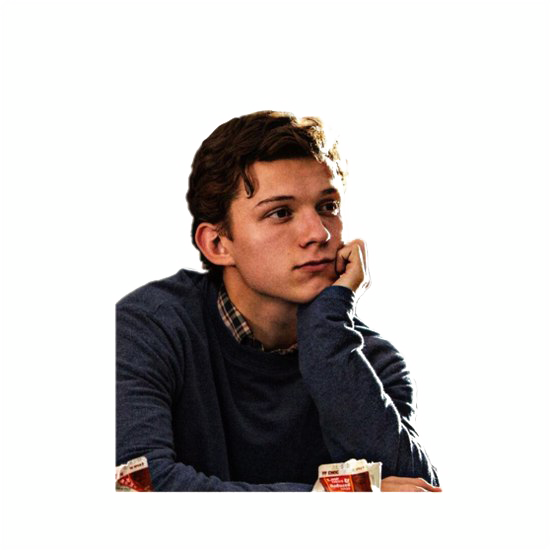 Tom Holland Png Transparent Hd Photo (black, white)