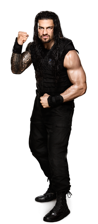 Roman Reigns Png Clipart (black)