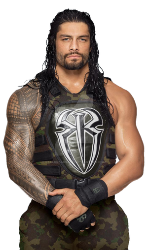 Roman Reigns Png Isolated Hd (black)