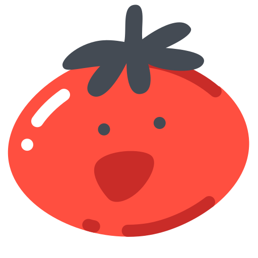 Tomato Vegetable Danger Freak Emoji Icon Free Png Icon Download (white, indigo, black, gray, chocolate)