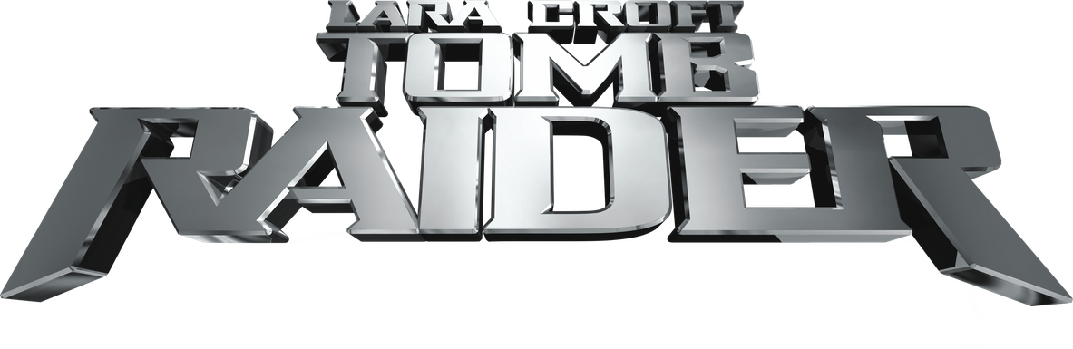 Tomb Raider Logo Png Clipart (black, gray, white)