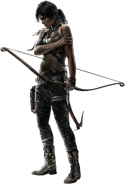 Tomb Raider Png Hd (black)