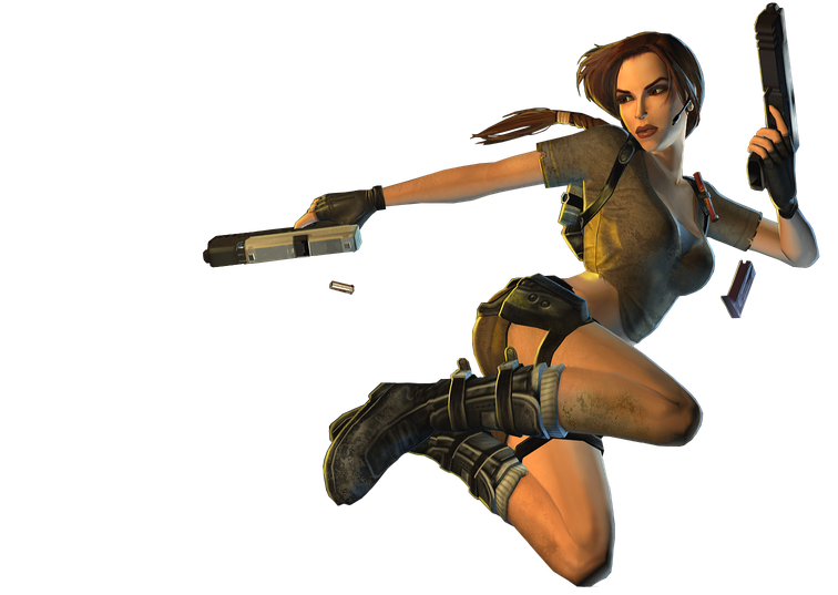 Tomb Raider Png Transparent (black)