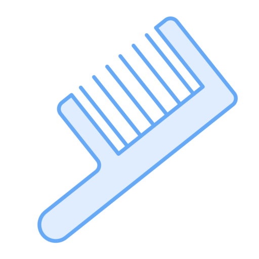 Comb Free Transparent Png Icon Download (silver, lavender, black)