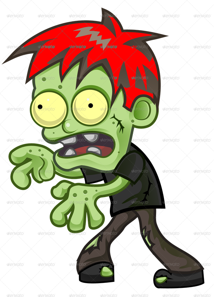 Zombie Png Hd Isolated (black, red)