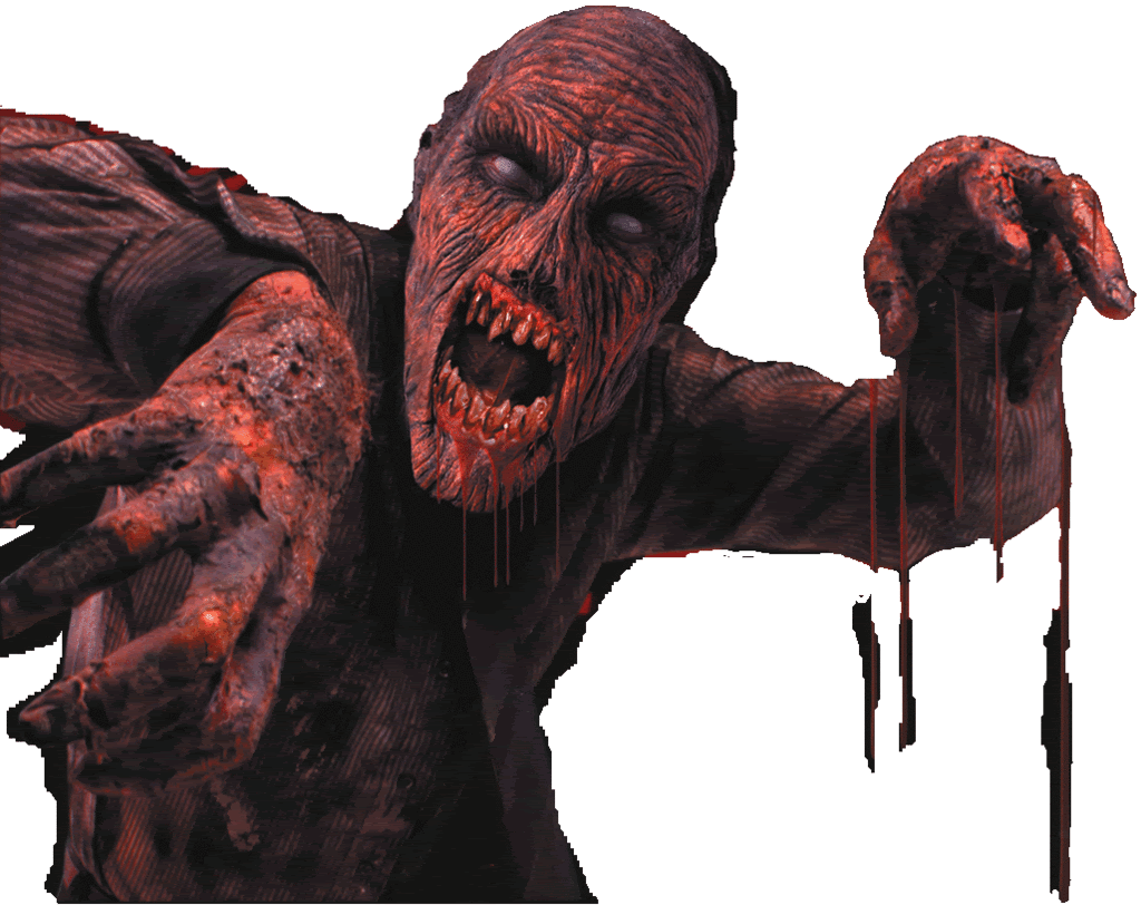 Zombie Png Isolated Hd (black)