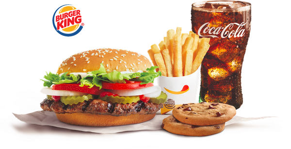 Combo Burger King Png File (gray, black, silver, maroon)