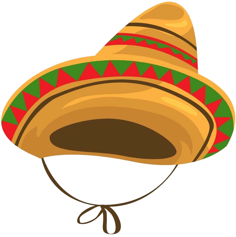 Sombrero Hat Png Isolated Hd (black, salmon, green, maroon, chocolate)