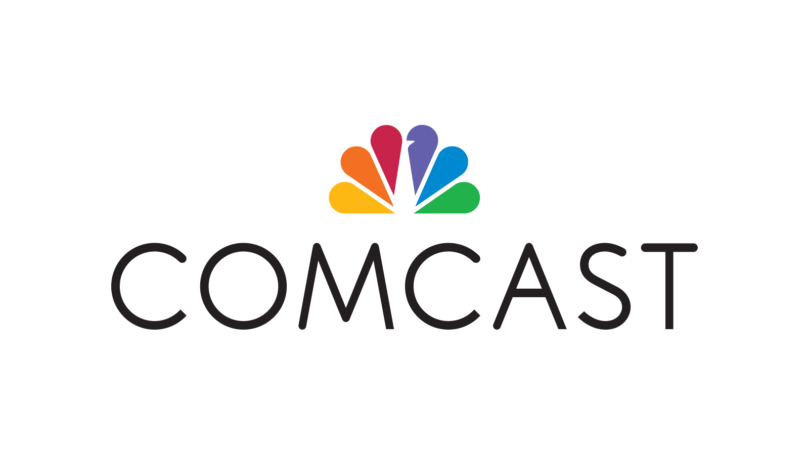 Comcast Logo Png Image File (black, gray, white, silver)