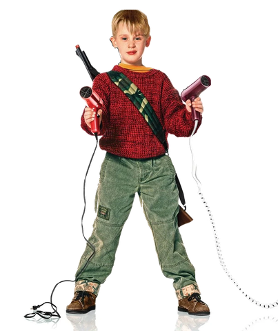 Home Alone Png Hd (black, gray, white)