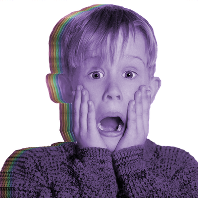 Home Alone Png Image (indigo, black)