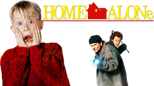 Home Alone Png Photo 1 (black, red, maroon)