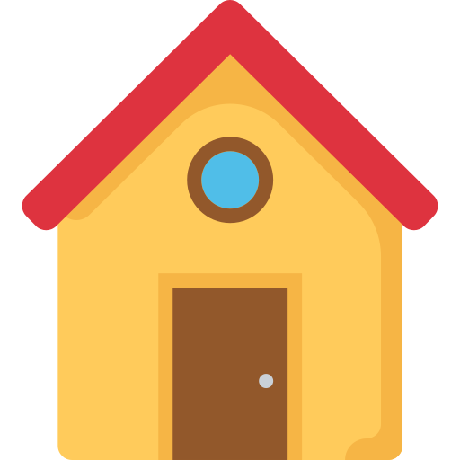 Home House Free Png Icon (olive, salmon, black, chocolate)