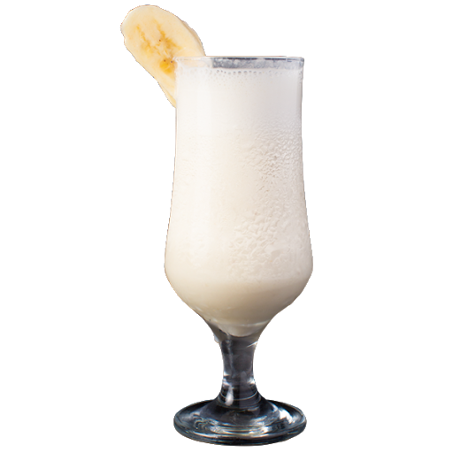 Homemade Banana Shake Transparent Png (black, beige, white)