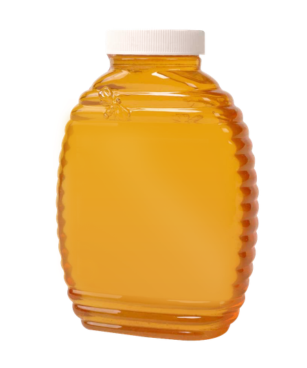 Homemade Honey Bottle Png Pic (black, orange)