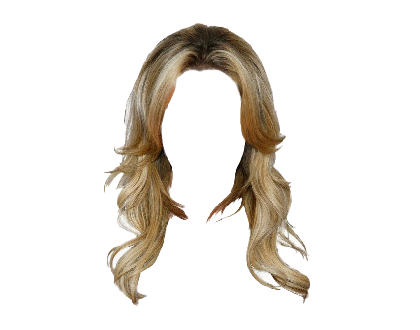 Women Blonde Hair Png Image (white, beige)