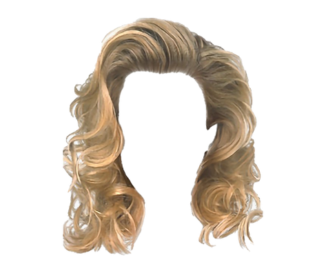 Women Blonde Hair Transparent Png (black, gray, indigo)