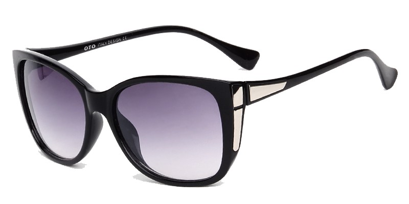 Women Sunglass Png Pic (black, lavender, white)