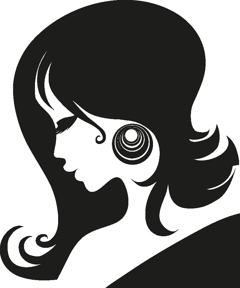 Womens Day Silhoutte Png Hd (black, white)