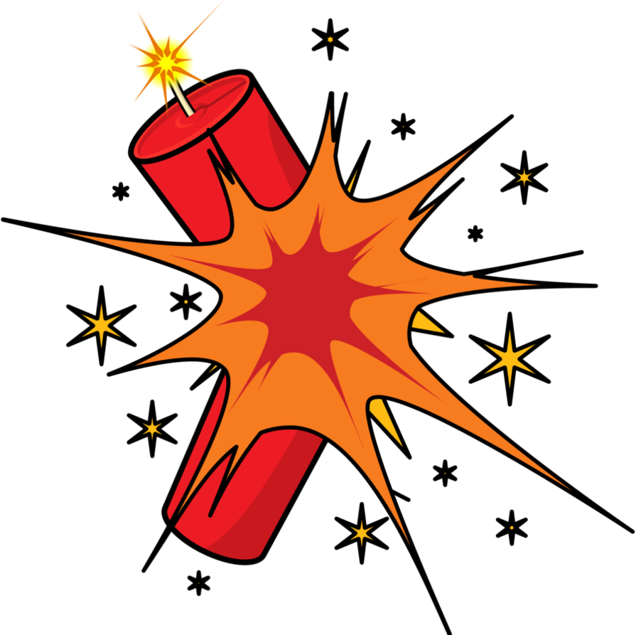 Comic Explosion Png Transparent Image (chocolate, black, orange, red)