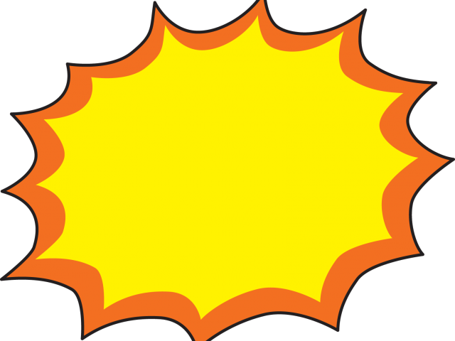 Comic Explosion Png Transparent (black, yellow, chocolate)