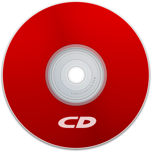 Compact Disk Cd Png Pic (black, red, white)