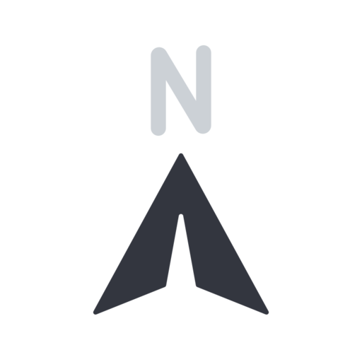 Compass North Free Transparent Png Icon Download (black, indigo)