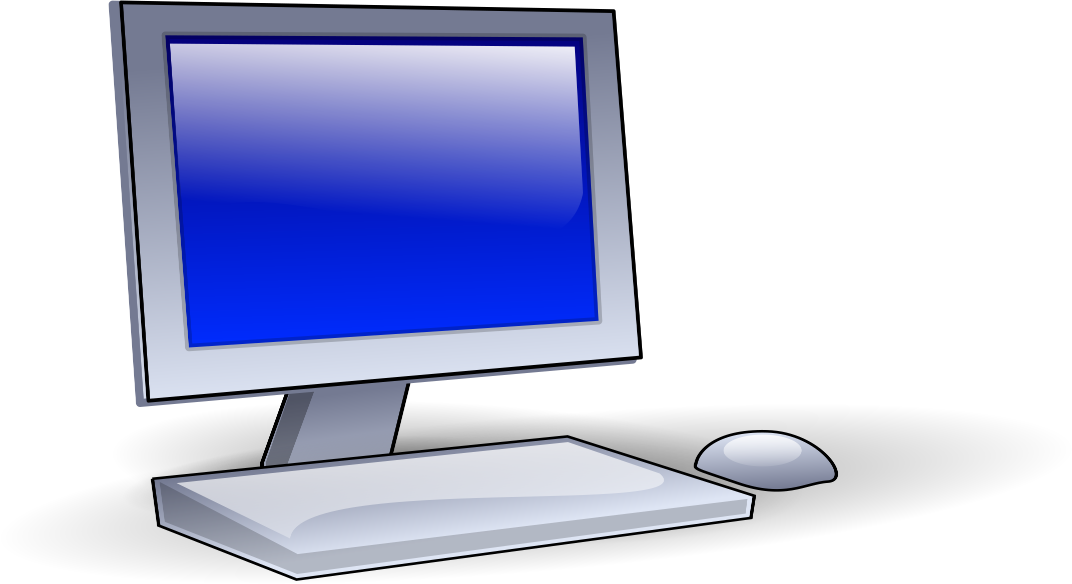 Computer Art Png Isolated File (lavender, blue, black)