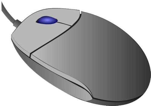 Computer Mouse Png Clipart (gray, white, silver)