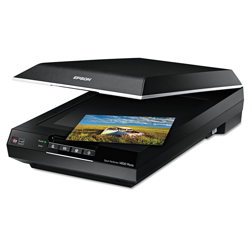 Computer Scanner Png Image (black)