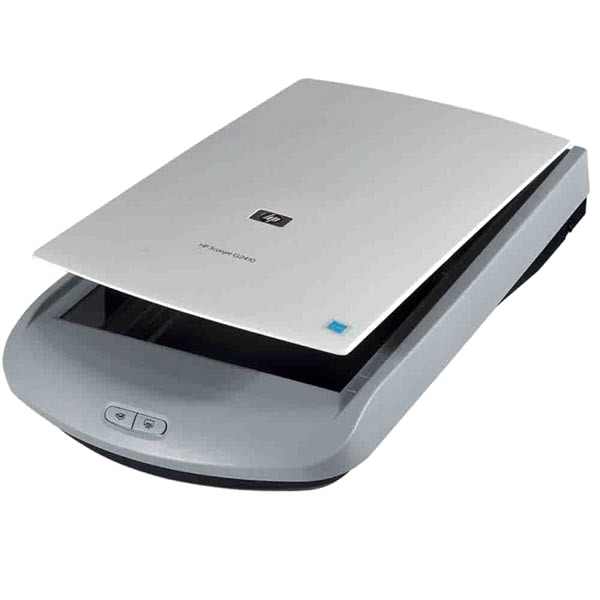 Computer Scanner Png Transparent Image (silver, white)