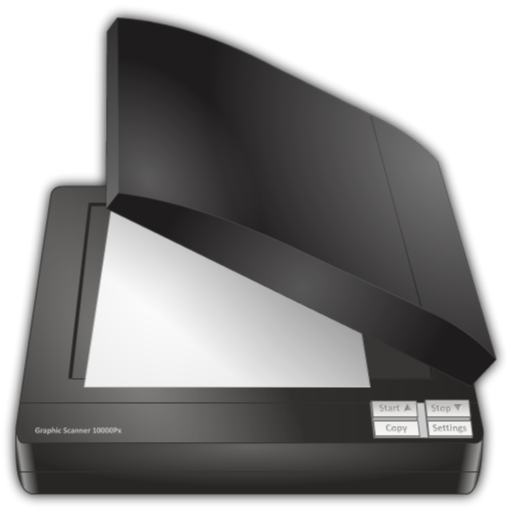 Computer Scanner Png Transparent Picture (lavender, black, white)