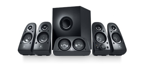 Computer Speaker Png Photo (black)