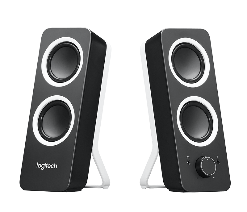 Computer Speakers Png Transparent Picture (black, indigo)