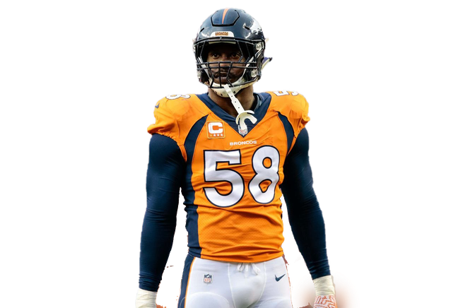 Von Miller Png Hd (black)