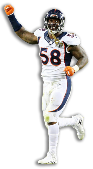 Von Miller Png Photos (black, white)