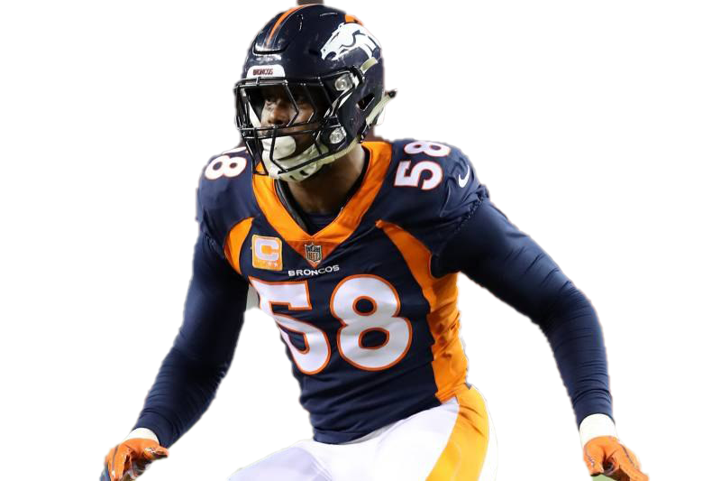 Von Miller Png Picture (black, white)