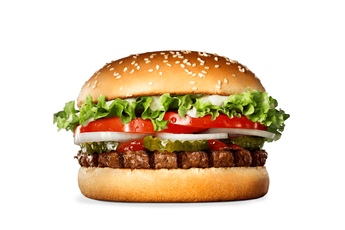 Non Veg Burger King Png Clipart (gray)