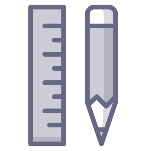 Con Ruler Pencil Free Png Icon Download (silver, black, gray)