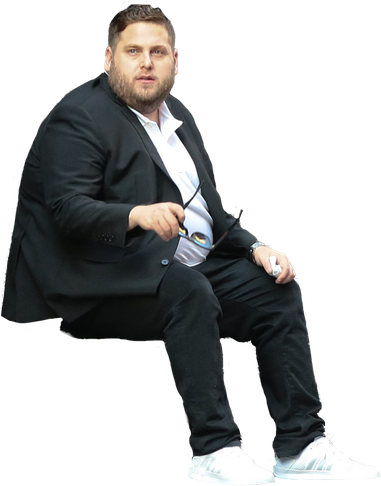 Jonah Hill Png Hd (white, black)