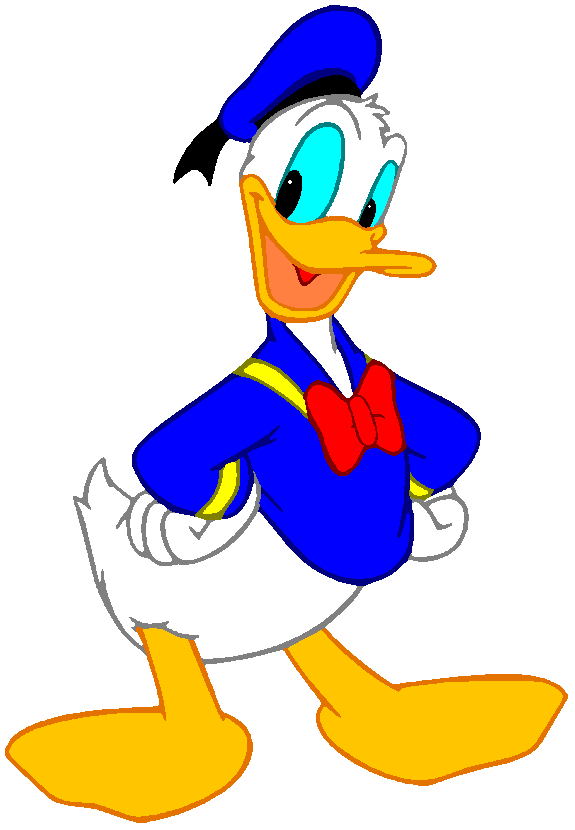 Donald Duck Png Hd (gold, white, red, black, blue)