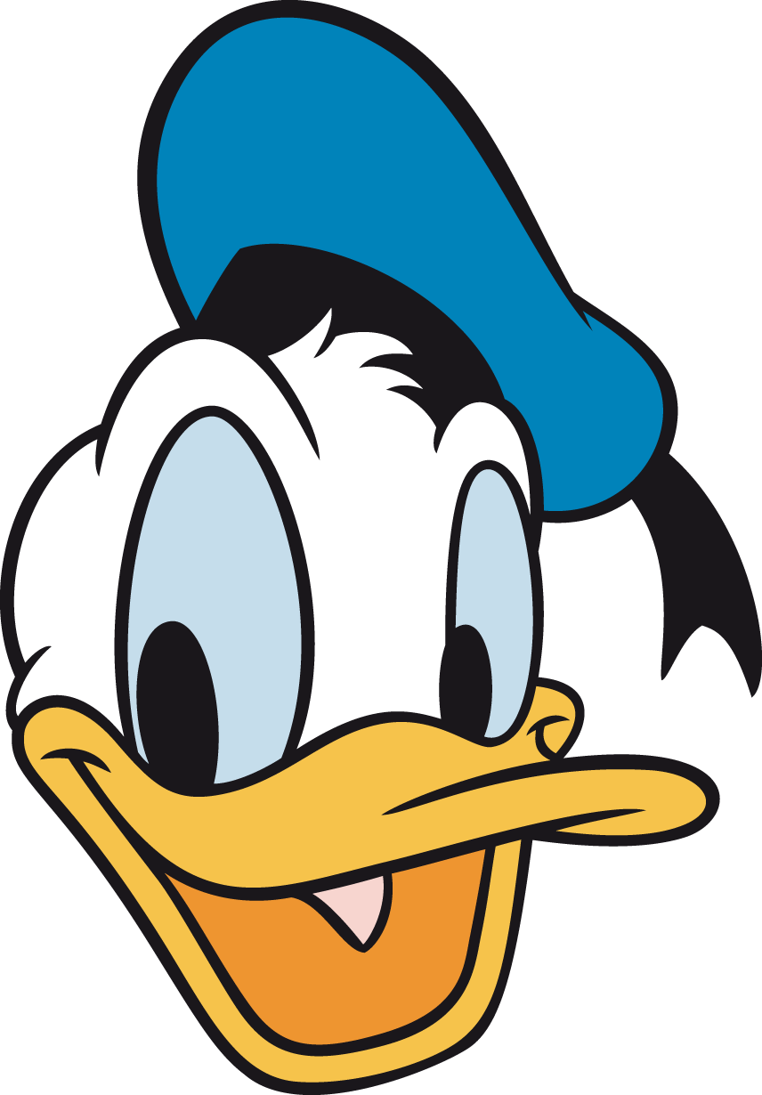 Donald Duck Png Picture (lavender, salmon, white, teal, black)